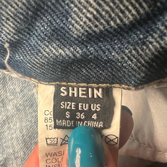 Two-tone High waisted jeans - Picture 3 of 3